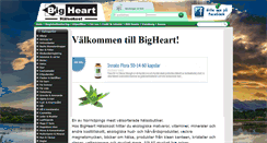 Desktop Screenshot of bigheart.se